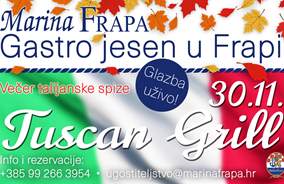Gastro jesen u Frapi: TUSCAN GRILL - Toskana, priča o tradiciji hrane i vina
